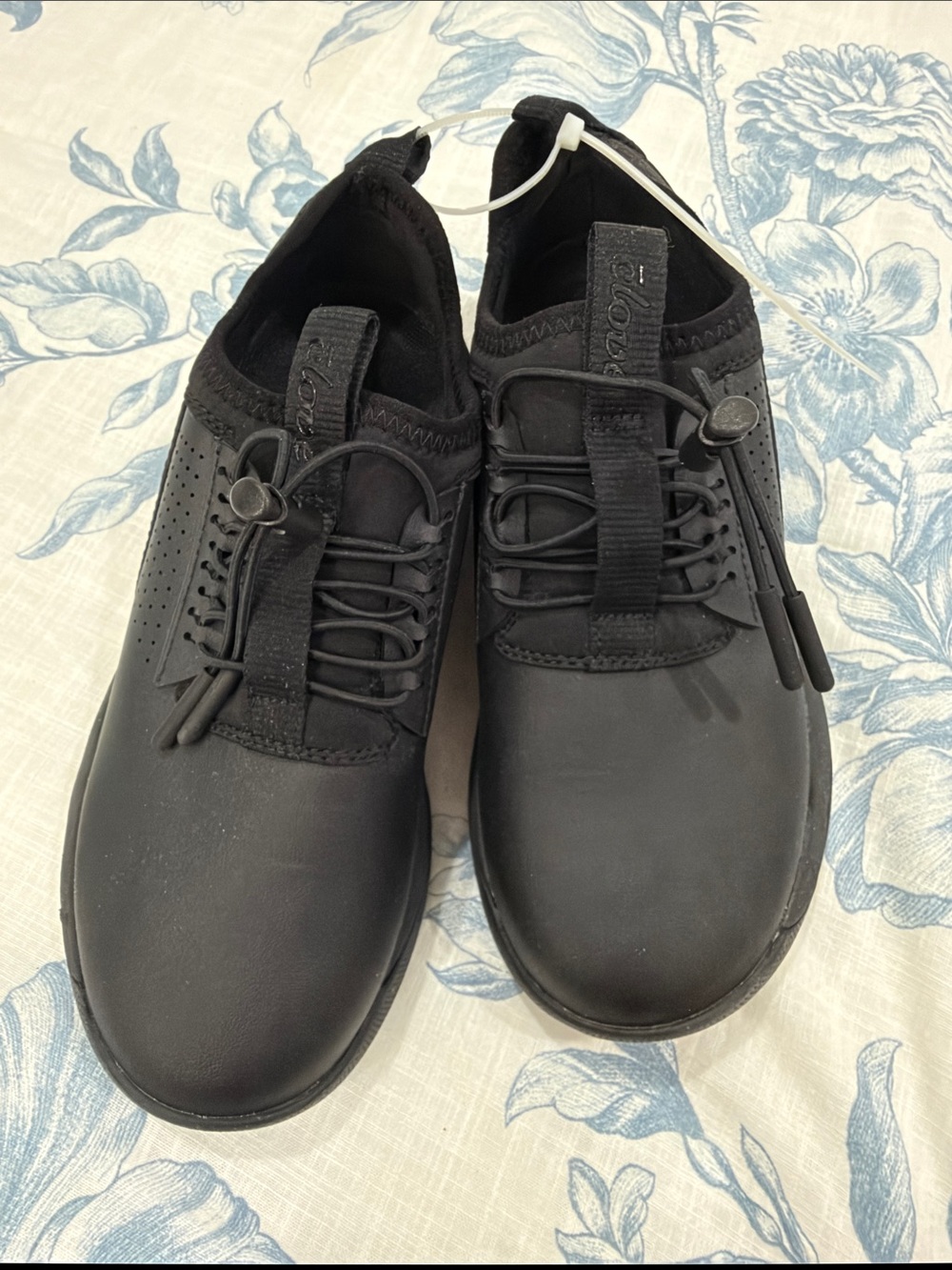 Skechers Men's Black Slip-On Lace Utility Sneakers